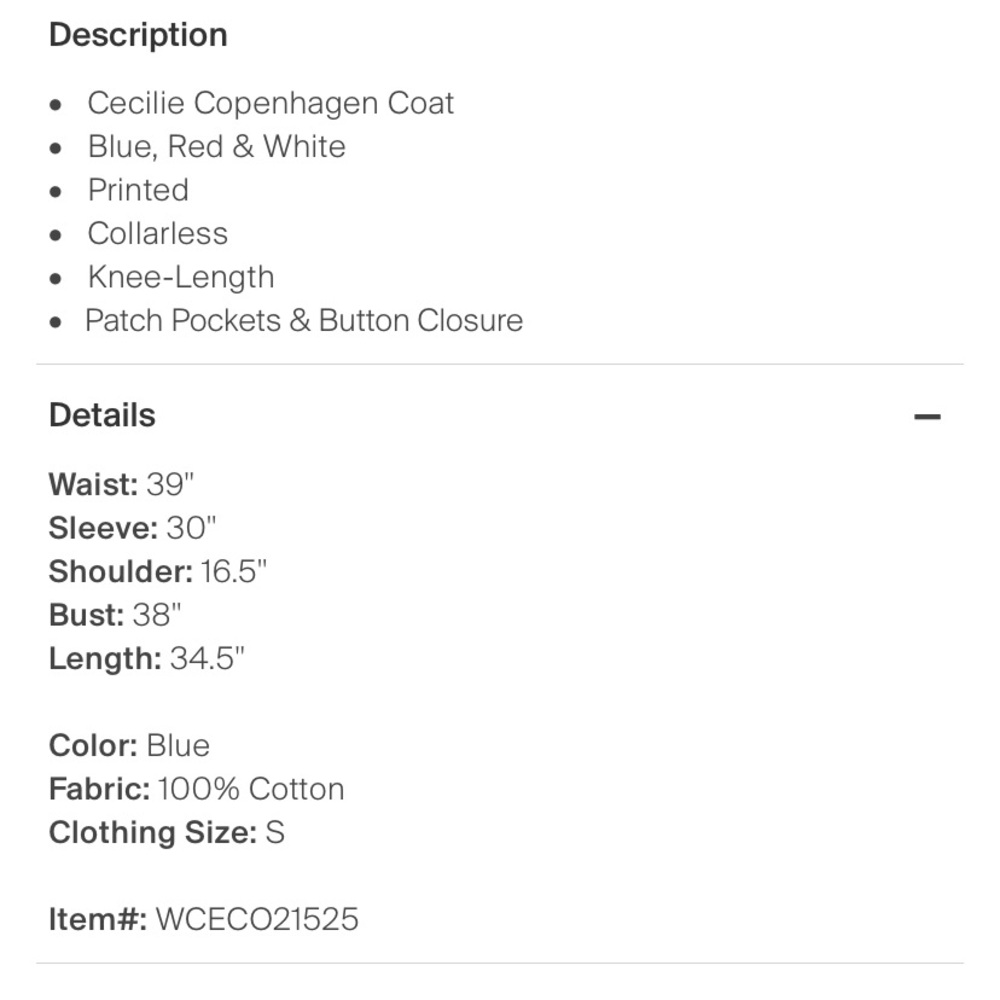 Cecilie Copenhagen Patchwork Jacket - image 4